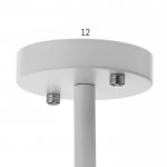 Люстра 1064/6WT E27 60Вт белый 75х75х50 см