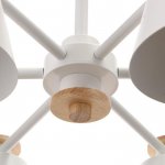 Люстра 1064/6WT E27 60Вт белый 75х75х50 см