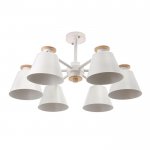 Люстра 1064/6WT E27 60Вт белый 75х75х50 см