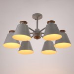 Люстра 1064/6WT E27 60Вт белый 75х75х50 см