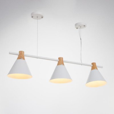 Люстра 1066/3WT E27 60Вт белый 90х20х90 см