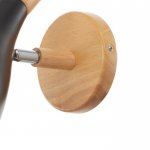 Бра 1067/1BK E27 60Вт черный 20х20х25 см