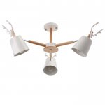 Люстра 1073/3WT E27 60Вт белый 72х72х50 см