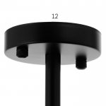 Люстра 1075/6WT LED 72Вт белый 98х98х60 см