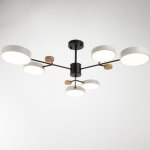 Люстра 1075/6WT LED 72Вт белый 98х98х60 см