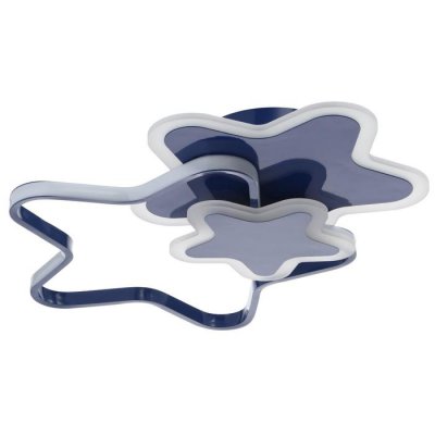 Люстра 1105/3BL LED 60Вт 4000К синий