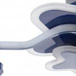 Люстра 1105/3BL LED 60Вт 4000К синий