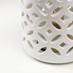 Ночник "Узоры" LED от батареек 3хААА белый 11,5х11,5х18 см