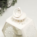 Ночник "Свечи" LED от батареек 3хААА белый 9,8х17,5х25 см