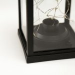 Ночник "Фонарь" LED от батареек 3хААА черный 11х11х21 см