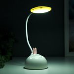 Лампа настольная c АКБ 16218/1 20хLED 4Вт 3000/6000К USB МИКС 11х11х41 см