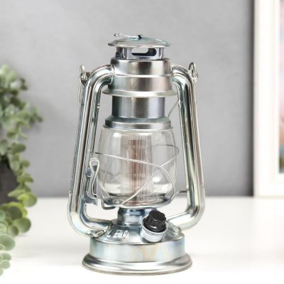 Ночник Ночник "Летучая мышь" 12LED 2хR20 серебристый 12х15,5х24см