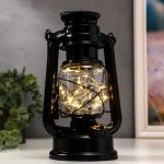 Ночник "Летучая мышь" 12LED 2хR20 черный 12х15,5х24см