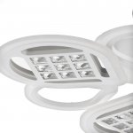 Люстра с ПДУ 1152/6 LED 178Вт 3000-6000К диммер белый 65х65х8 см