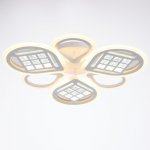 Люстра с ПДУ 1152/6 LED 178Вт 3000-6000К диммер белый 65х65х8 см