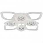 Люстра с ПДУ 1153/8 LED 208Вт 3000-6000К диммер белый 72х72х10 см