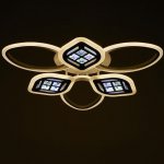 Люстра с ПДУ 1162/6WT LED 120Вт 3000-6000К диммер белый 65х45х8 см