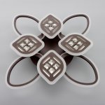 Люстра с ПДУ 1162/8CF LED 160Вт 3000-6000К диммер кофе 70х70х10 см