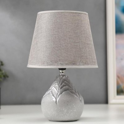 Лампа настольная 16240/1GR E14 40Вт серый 20х20х30 см Лампа настольная 16240/1GR E14 40Вт серый 20х20х30 см