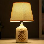 Лампа настольная 16241/1GR-GD E14 40Вт серо-золотой 20х20х32 см