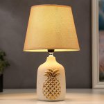 Лампа настольная 16241/1GR-GD E14 40Вт серо-золотой 20х20х32 см