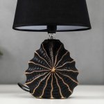 Лампа настольная 16242/1BK-GD E14 40Вт черно-золотой 15х20х31 см