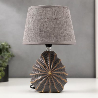Лампа настольная 16242/1GR-GD E14 40Вт серо-золотой 15х20х31 см Лампа настольная 16242/1GR-GD E14 40Вт серо-золотой 15х20х31 см