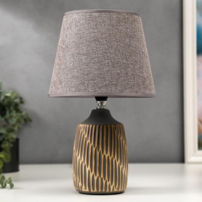 Лампа настольная 16243/1GR-WT E14 40Вт серо-белый 20х20х32 см Лампа настольная 16243/1GR-WT E14 40Вт серо-белый 20х20х32 см