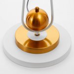 Торшер "Милан" 1хE27 40Вт белый-медь 45х45х162 см.