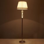 Торшер с LED подсветкой  "Алессандрия" 1хE27 40Вт золото 43х43х164 см.