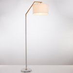 Торшер 19014/1WT E27 40Вт бело-золотой 55х55х168 см