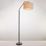 Торшер 19014/1BK E27 40Вт черно-золотой 55х55х168 см