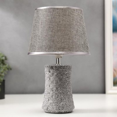 Лампа настольная 16248/1GR Е14 40Вт серый 20х20х33,5 см Лампа настольная 16248/1GR Е14 40Вт серый 20х20х33,5 см