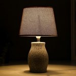 Лампа настольная 16249/1GR Е14 40Вт серый 20х20х33,5 см