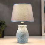 Лампа настольная 16249/1BL Е14 40Вт синий 20х20х33,5 см