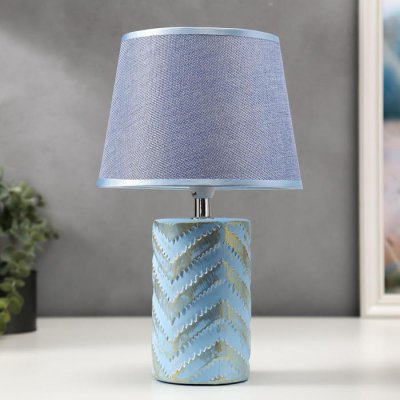Лампа настольная 16250/1BL Е14 40Вт синий 20х20х33,5 см