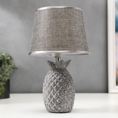 Лампа настольная 16252/1GR Е14 40Вт серый 20х20х33,5 см Лампа настольная 16252/1GR Е14 40Вт серый 20х20х33,5 см