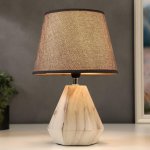 Лампа настольная 16254/1GR Е14 40Вт серый 23х23х35 см