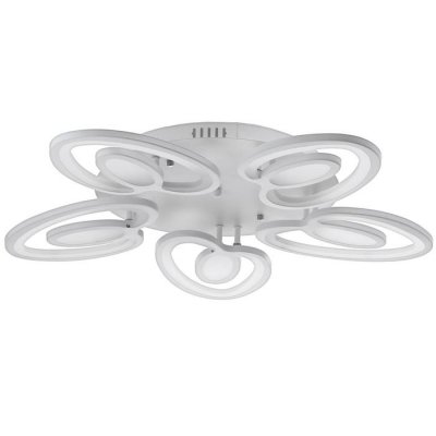 Люстра 1094/5WT LED 80Вт 3000-6000K диммер белый 55х55 см Люстра 1094/5WT LED 80Вт 3000-6000K диммер белый 55х55 см