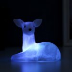 Ночник "Лань" LED от батареек 3хAG10 белый 5,7х13,5х11,5 см