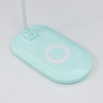 Лампа настольная 16267/1GR LED 3Вт 3 режима USB зеленый 9,7х18х43 см