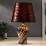 Лампа настольная 16268/1GD Е14 40Вт золото 20х20х33 см