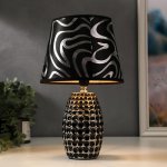 Лампа настольная 16269/1 Е14 40Вт черно-хромовый 20х20х32,5 см