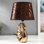 Лампа настольная 16274/1GD Е14 40Вт золото 14х20х31 см