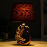 Лампа настольная 16274/1GD Е14 40Вт золото 14х20х31 см