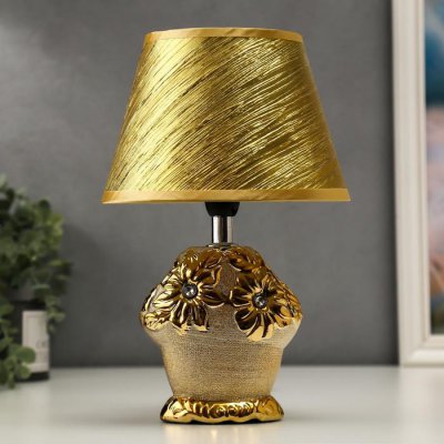Лампа настольная 16276/1GD Е14 40Вт золото 17х17х26 см Лампа настольная 16276/1GD Е14 40Вт золото 17х17х26 см