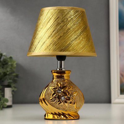 Лампа настольная 16277/1GD Е14 40Вт золото 17х17х26 см Лампа настольная 16277/1GD Е14 40Вт золото 17х17х26 см