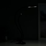 Настольная лампа 16283/1 LED USB черный 11х9х67 см