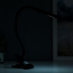 Настольная лампа 16284/1 LED 7Вт USB черный 11х7,5х43 см