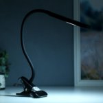 Настольная лампа 16284/1 LED 7Вт USB черный 11х7,5х43 см